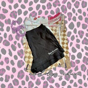 NWT Juicy Couture x Forever 21 Shorts Black